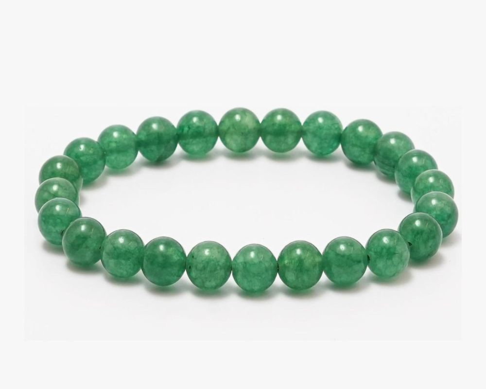 ⁠Green Avebturine Bracelet